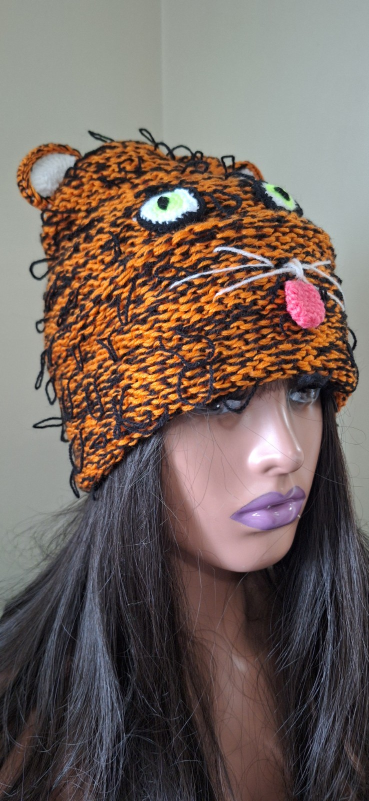 Bear Balaclava Hat with Ears – Handmade Ski Mask – Cute Costume Hood
