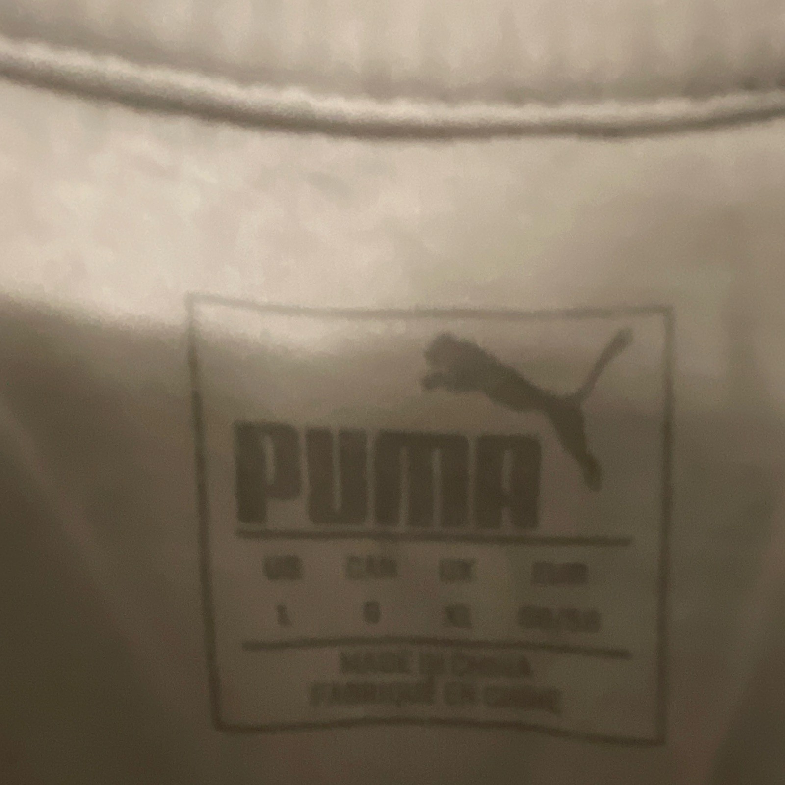 PUMA Golf Men’s White Logo Graphic Print Crew Neck Short Sleeve Tee, L