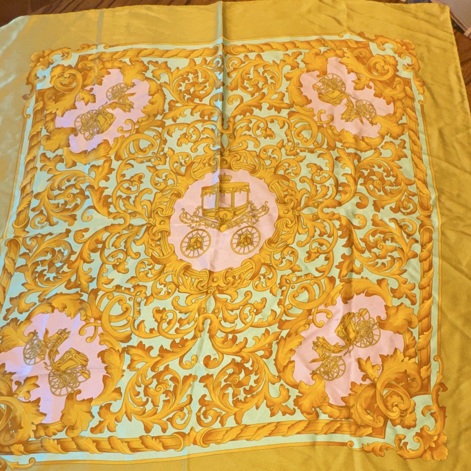 Silk Celine Paris Scarf
