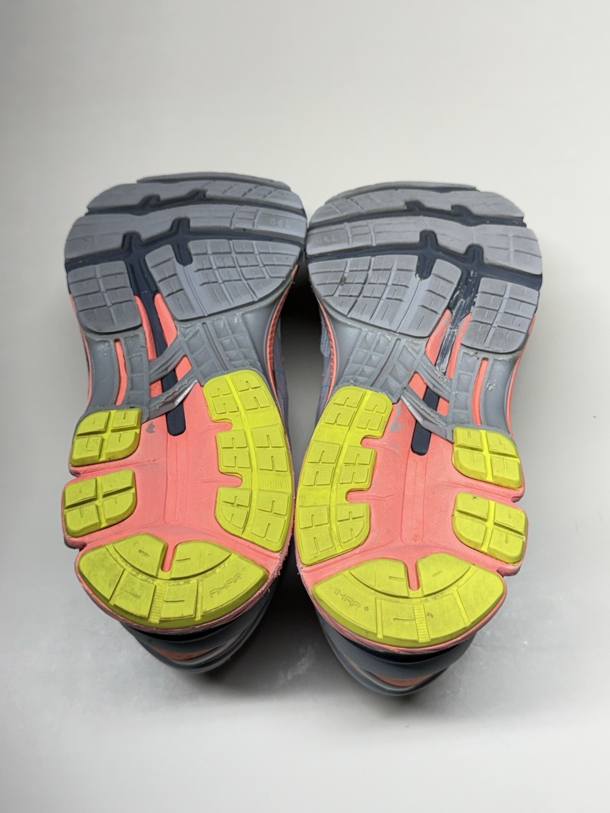 ASICS Women’s Running & Jogging Shoes – Gray/Pink/Yellow – Size 8.5 – Pre-Owned