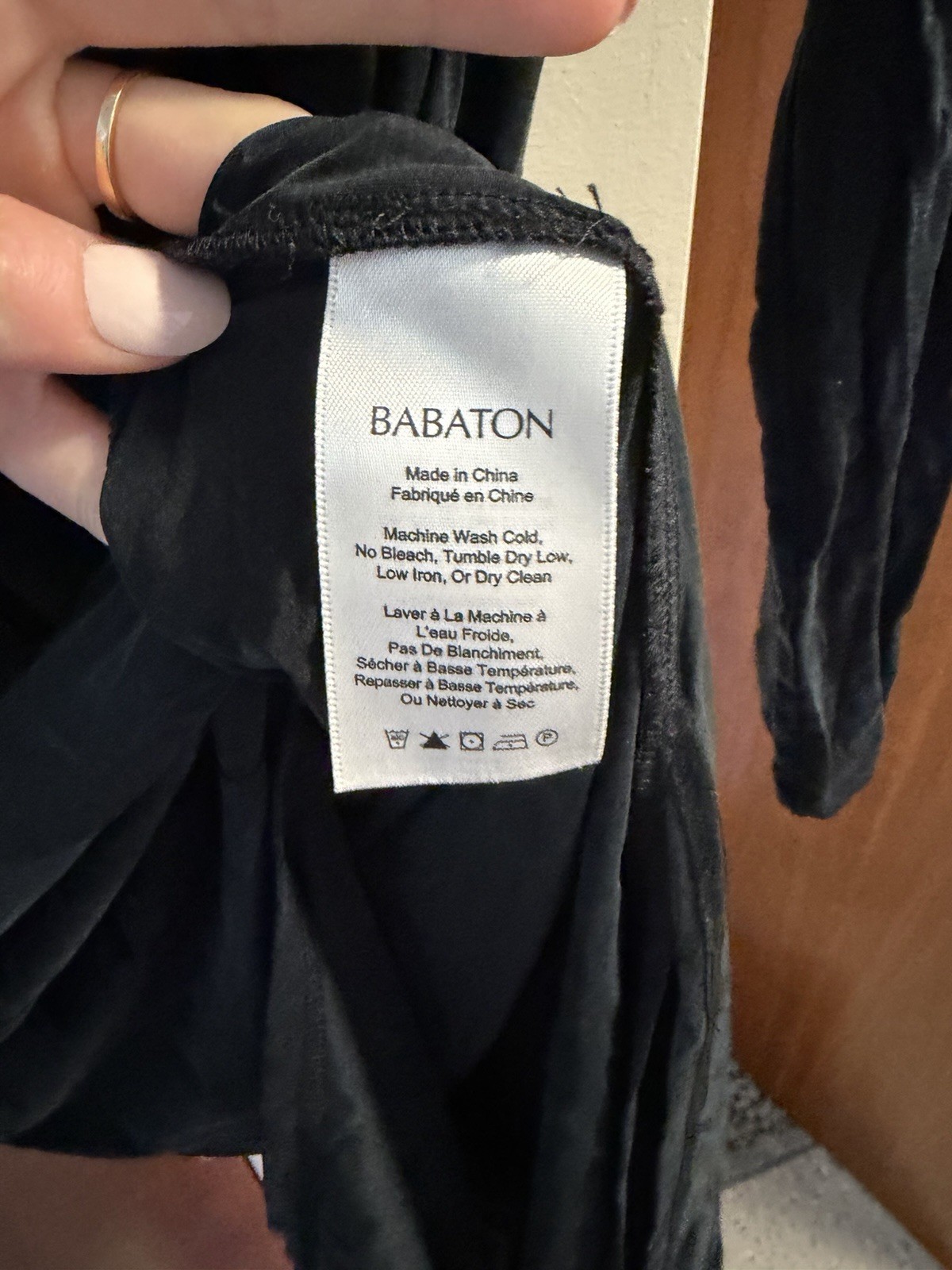 Cupro Babaton dress XXS Aritzia