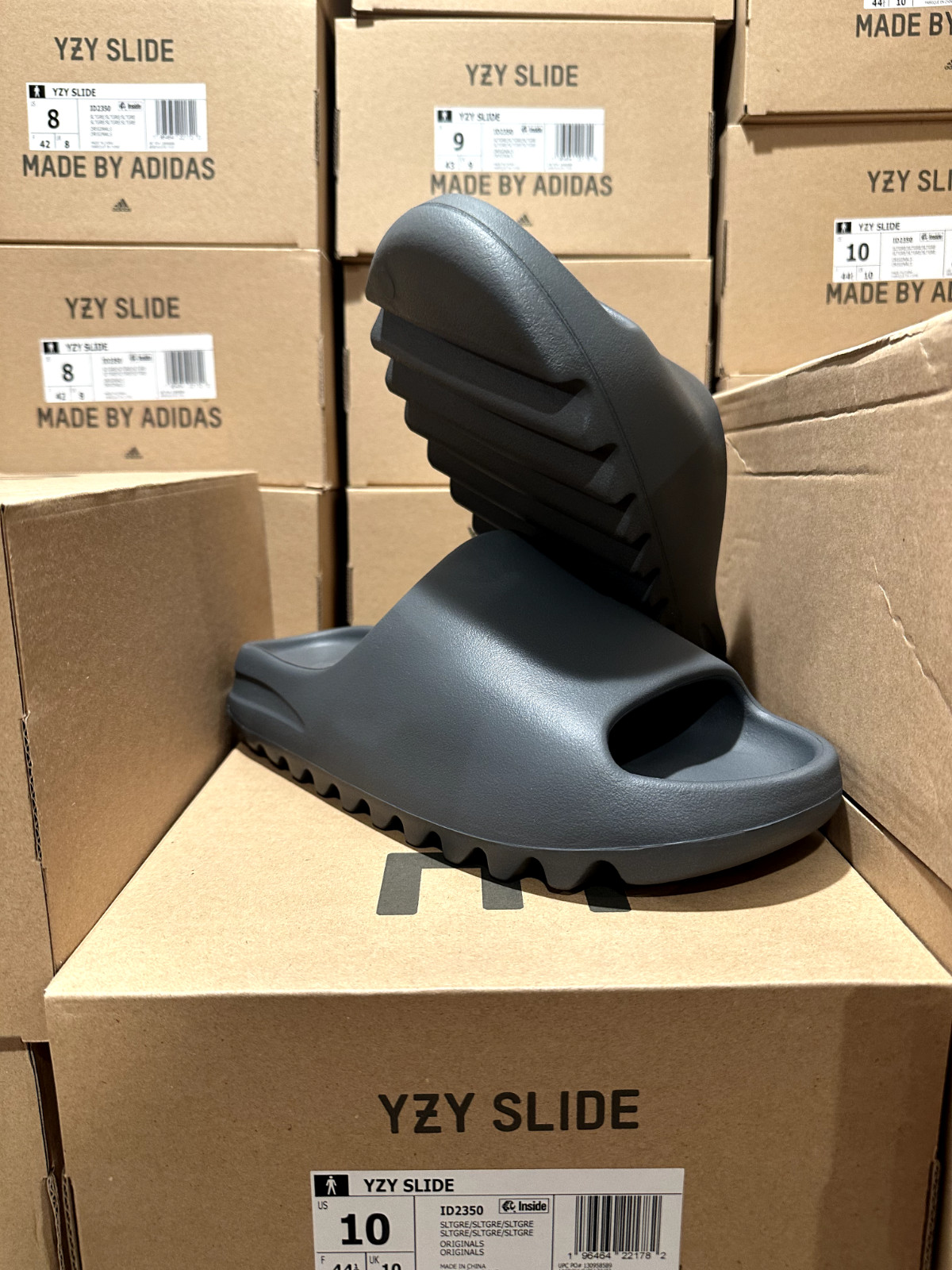 Adidas Yeezy Slide Slate Grey Sizes 5-13 (100% AUTHENTIC | BRAND NEW | ID2350)