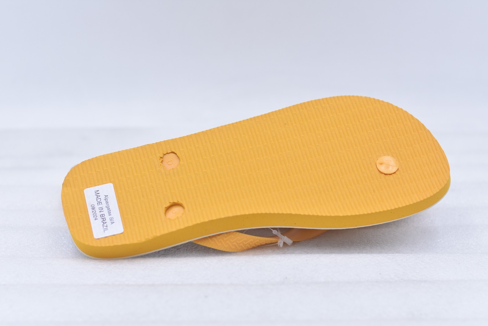 Womens Havaianas Dragon Slim Flip-Flop Sandals – Pop Yellow Size 6 (EU 37-38)