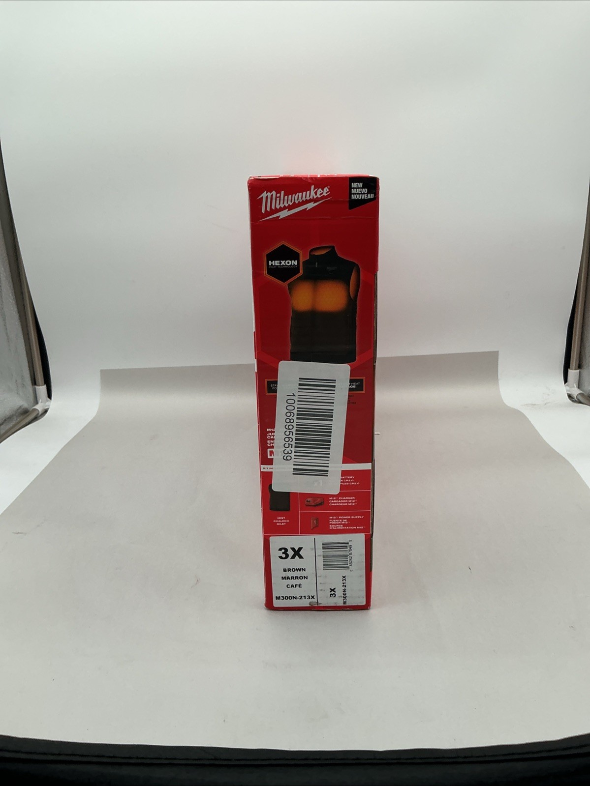 Milwaukee M300N-213x M12 Heated Brown Axis Vest Kit
