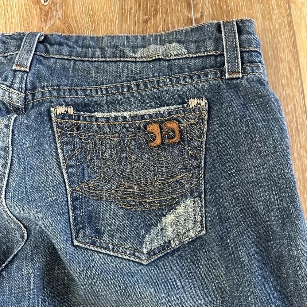 Joe’s Jeans Vintage Series 1971 Women’s Medium Wash Distressed Jeans Sz 29 GUC