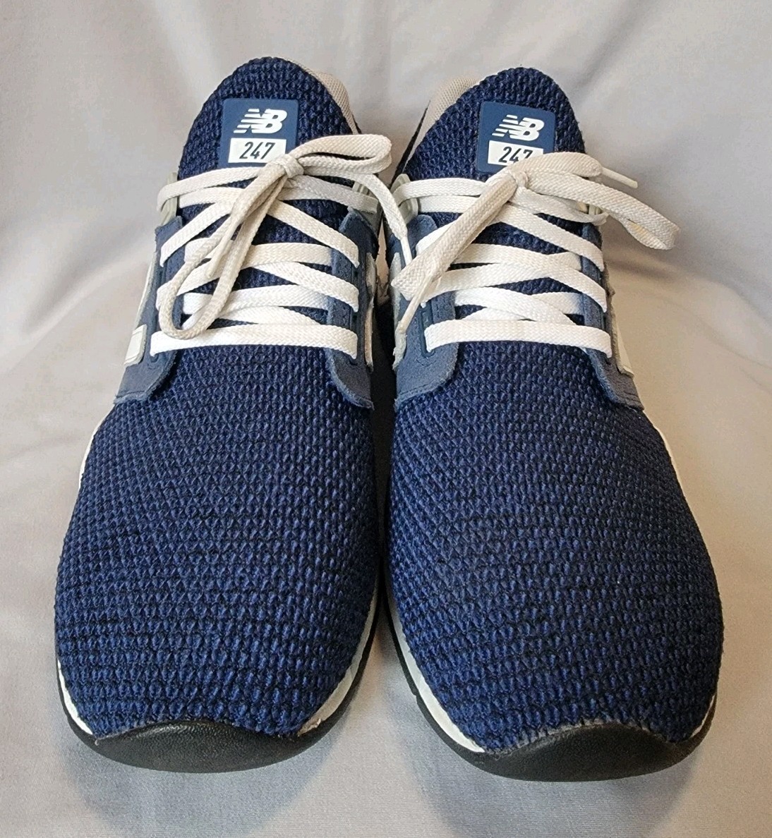 New Balance 247 Sneakers Mens Size 10.5 Blue Gray Running Shoes Walking MS247FK