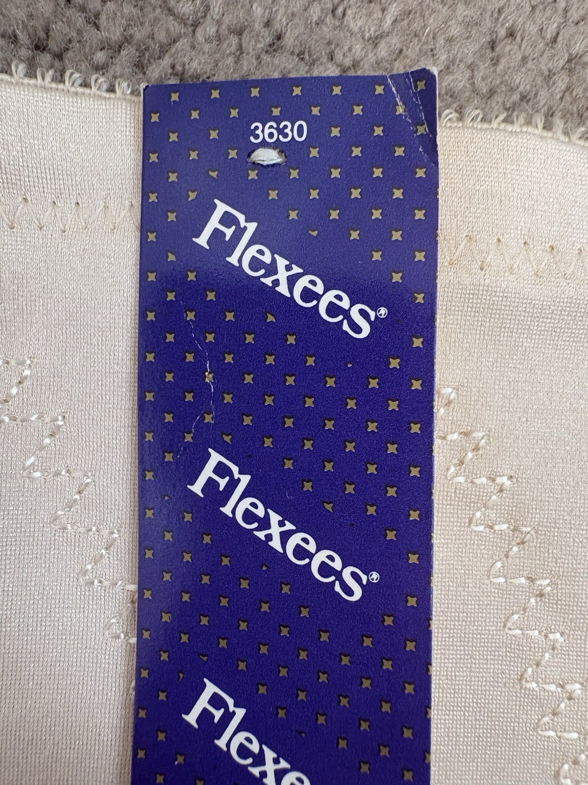Flexees Firm Control Comfort Plus Panty W/ Garter Loops Lace Trim Sz 1X 3631 NEW