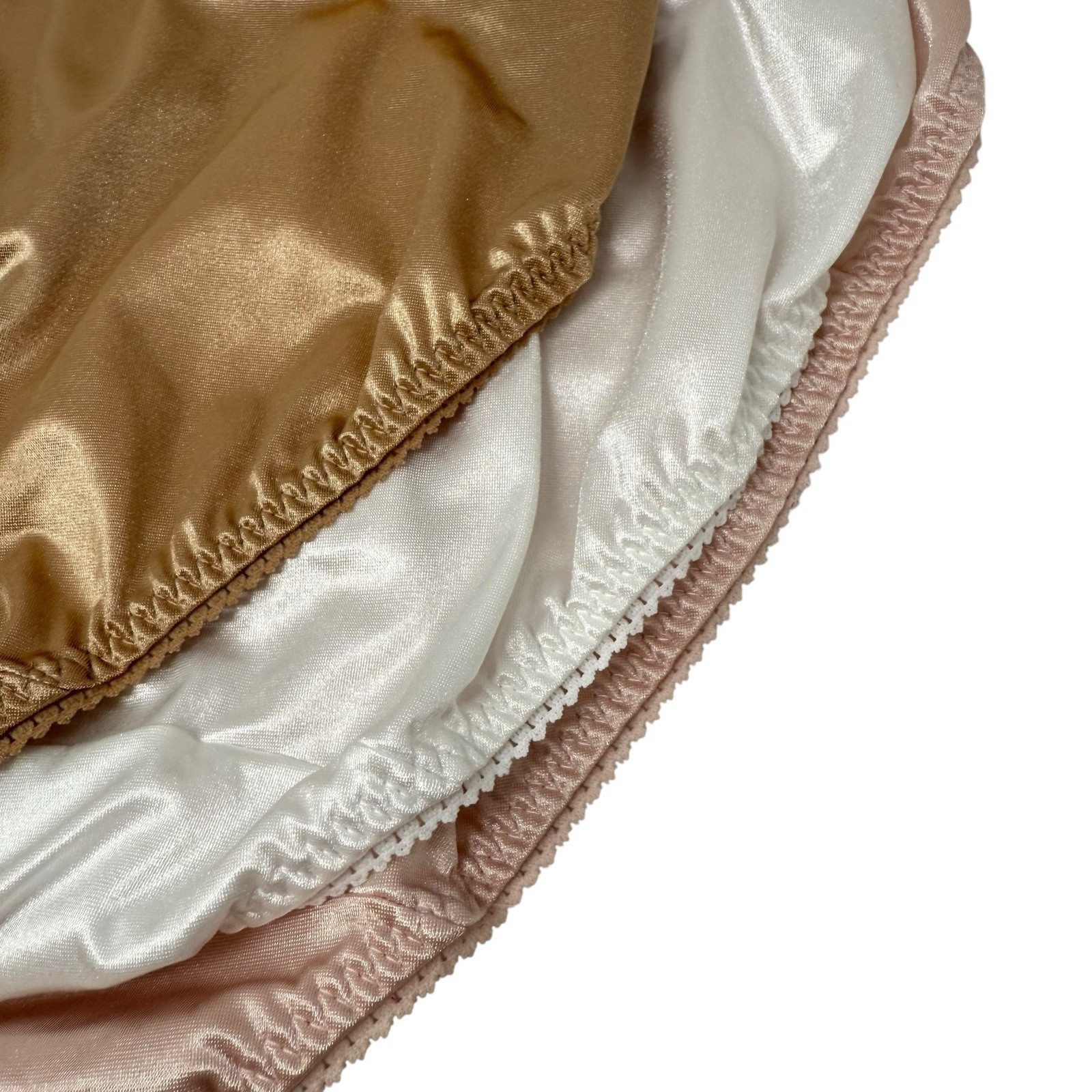 Vanity Fair Womens 4XL (11) Hi-Cut Light Control Silky Nylon Briefs Panties New