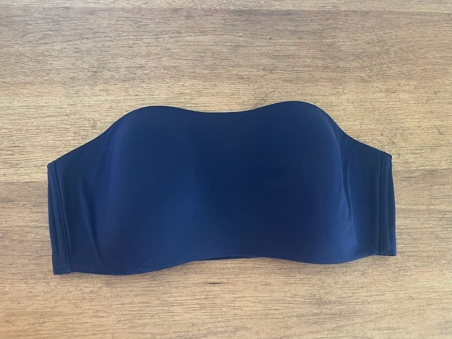 Victoria’s Secret Navy Blue X-LARGE XL Love Cloud Wireless Strapless Lounge Bra