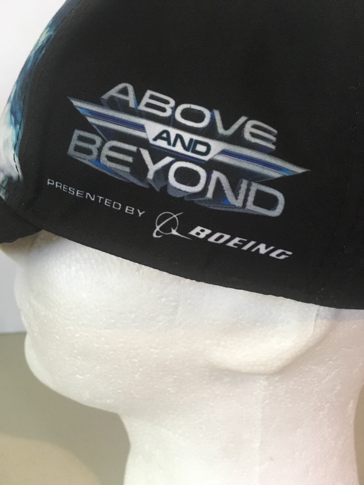Boeing Above and Beyond Hat Cap Futuristic Plane Sci-Fi Airplane Centennial NWT