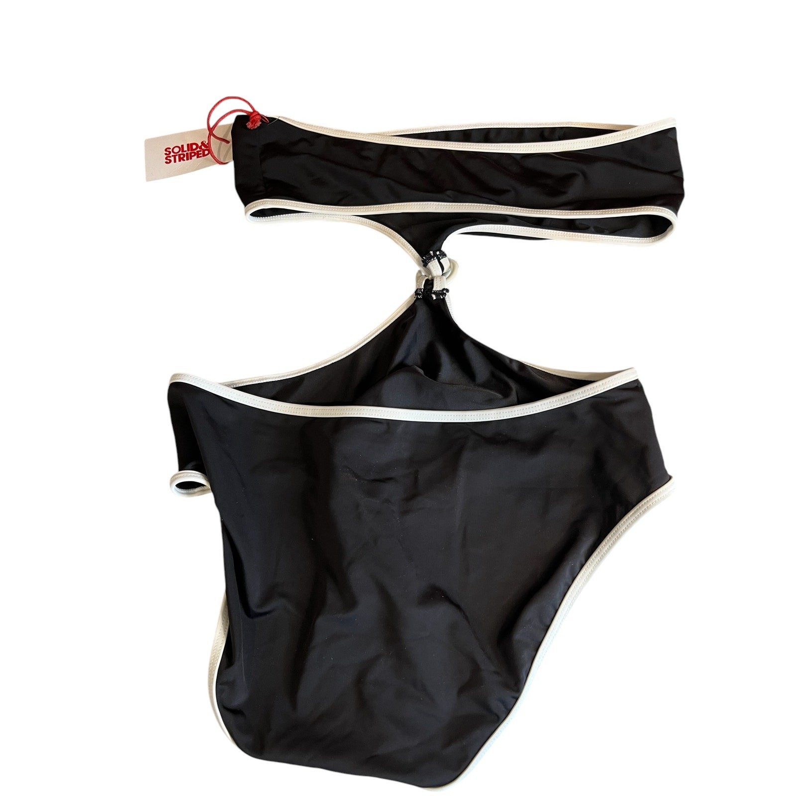 Solid & Striped The Bella Butterluxe Blackout Swimsuit L