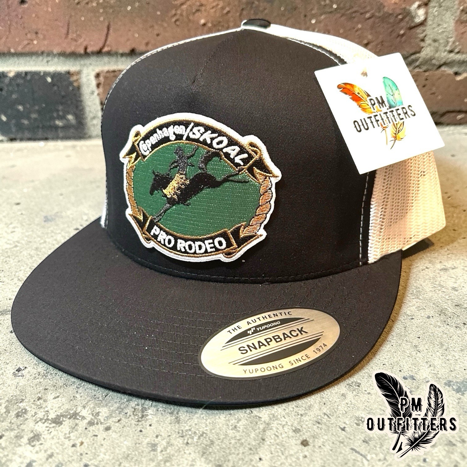 Retro Copenhagen / Skoal Pro Rodeo Vintage Patch YP Classics Trucker Snapback