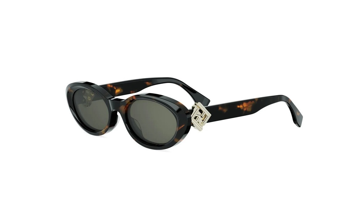 Fendi FF DIAMONDS FE40140U 52N Shiny Dark Havana (NO CASE)