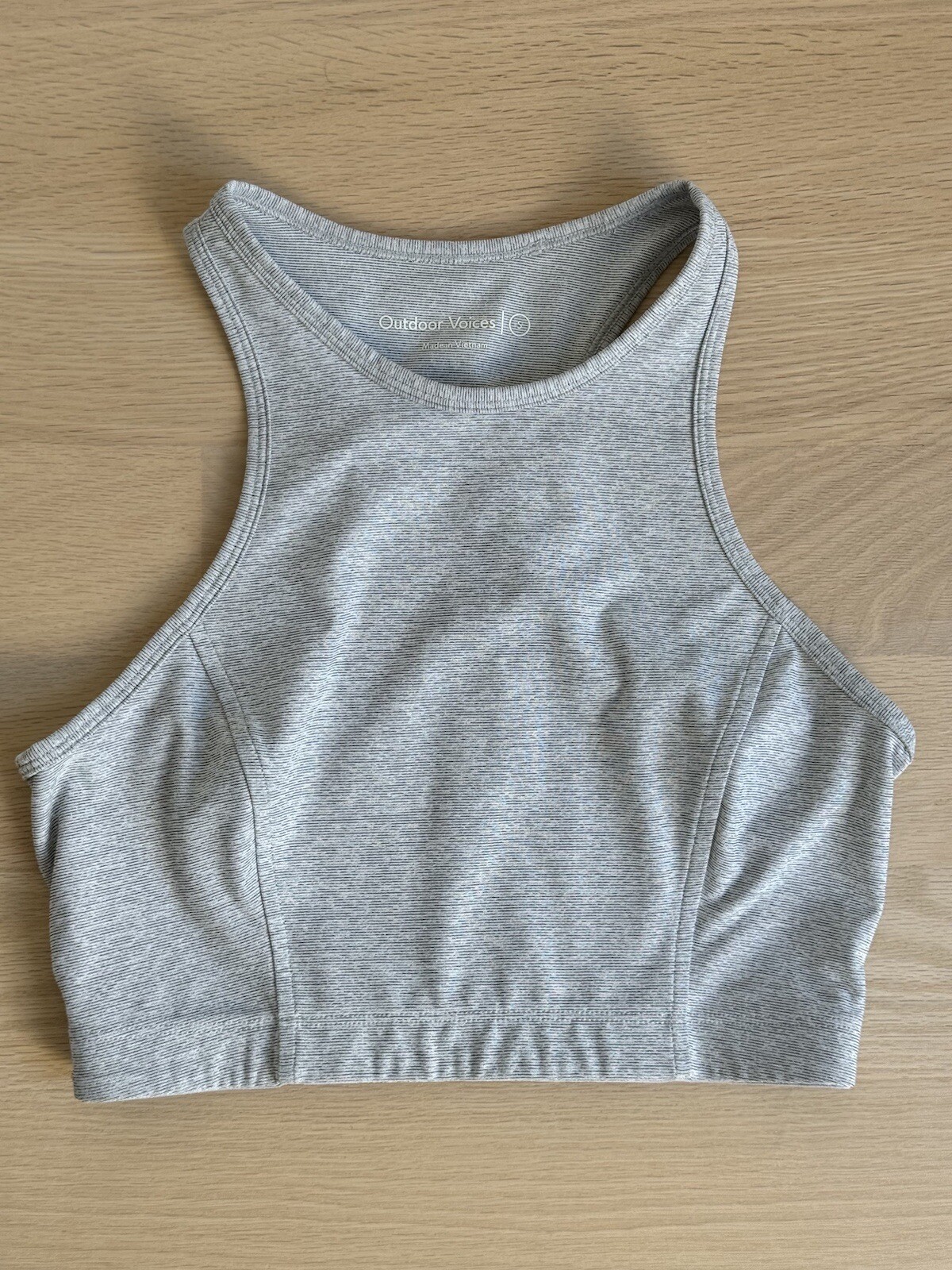 Outdoor Voices High Neck Sports Bra Size S Gym Workout Running