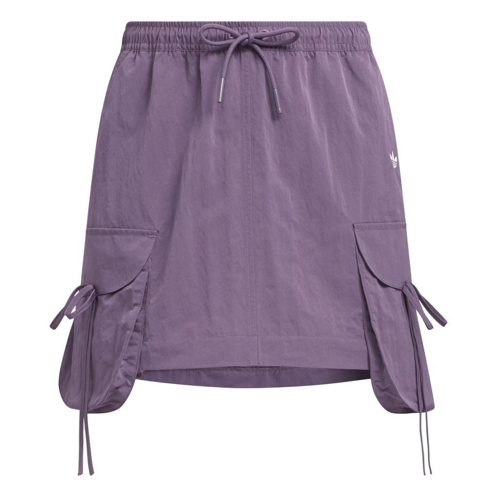 adidas Originals Cargo Multi-Pocket Work Skirt Dark Violet US XS Asia S KB8963