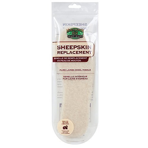 Moneysworth & Best Sheepskin Insoles Lamb Wool ALL SIZES