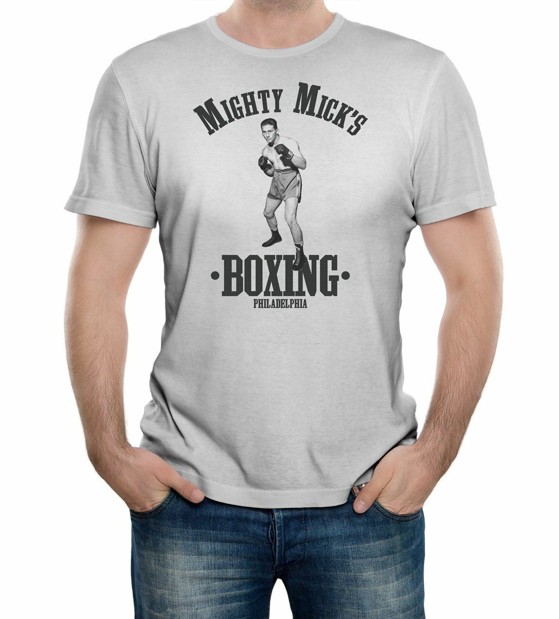 Mighty Mick’s Boxing Gym T-Shirt – Funny t shirt retro fight fashion ring Rocky