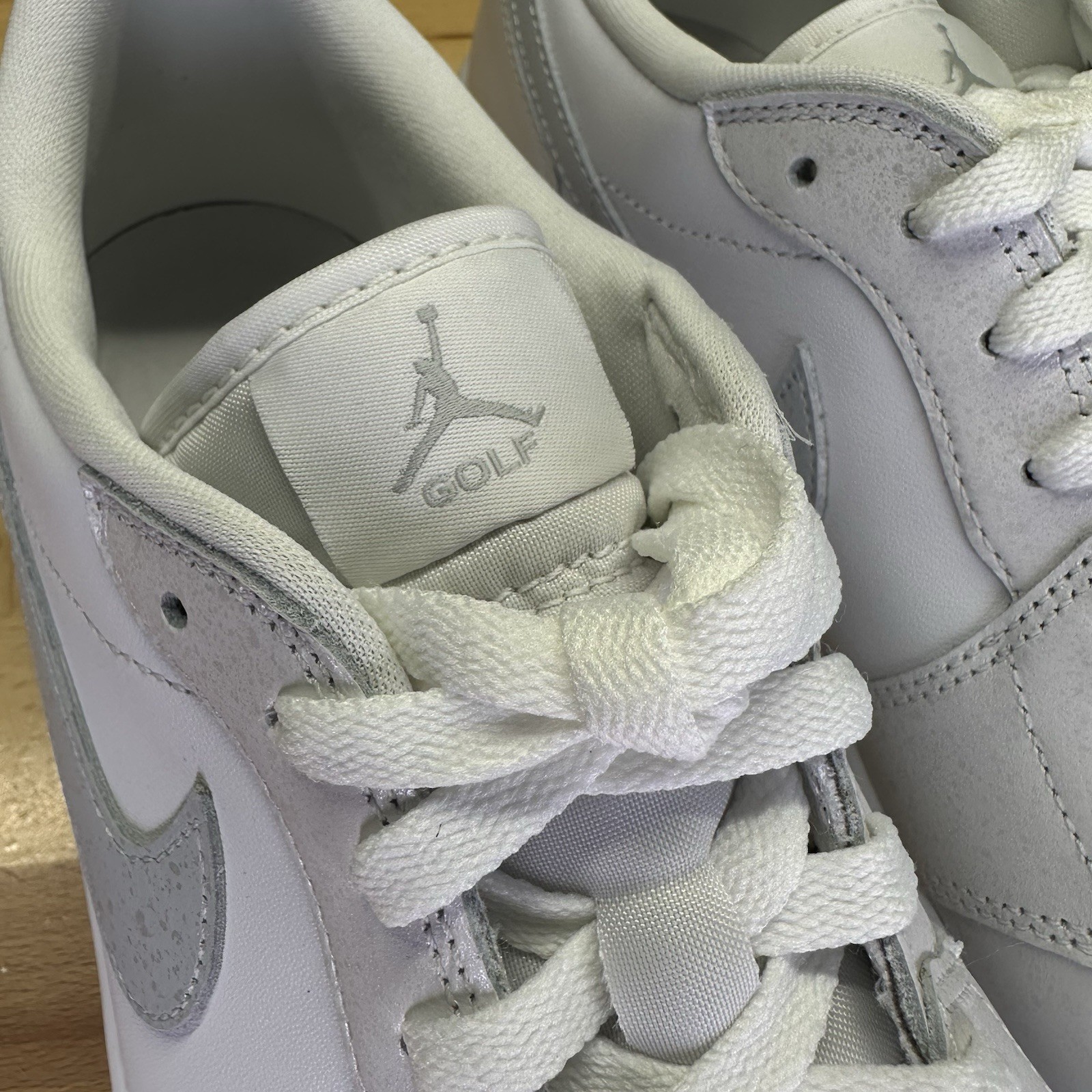 Nike Air Jordan 1 Low G Golf White Gum Shoes DD9315-111 Men’s Size 10.5