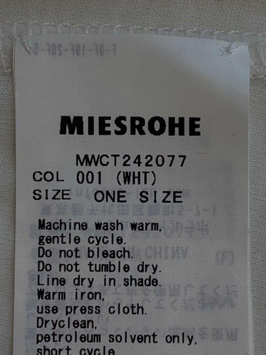 MIESROHE Camisole/Tank Top, One Size, Cotton, White, MWCT242077
