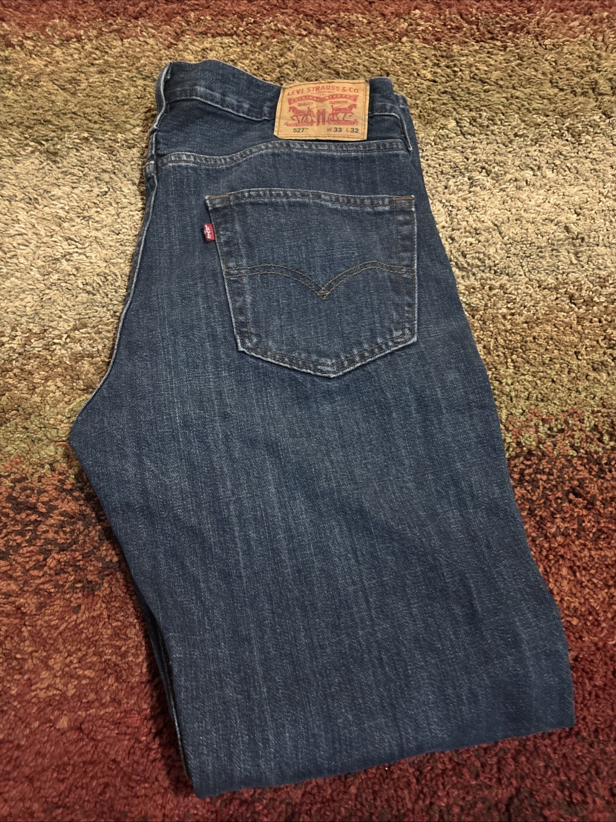 Levi’s 527 Series NWOT Jeans Men’s Slim Fit Bootcut Dark Wash 33 x 32