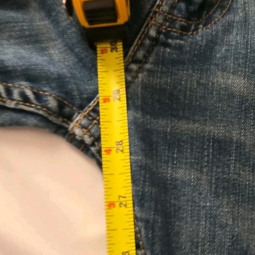 Levi’s 505 Series Regular Fit Straight Jeans Blue Denim Size 32×30