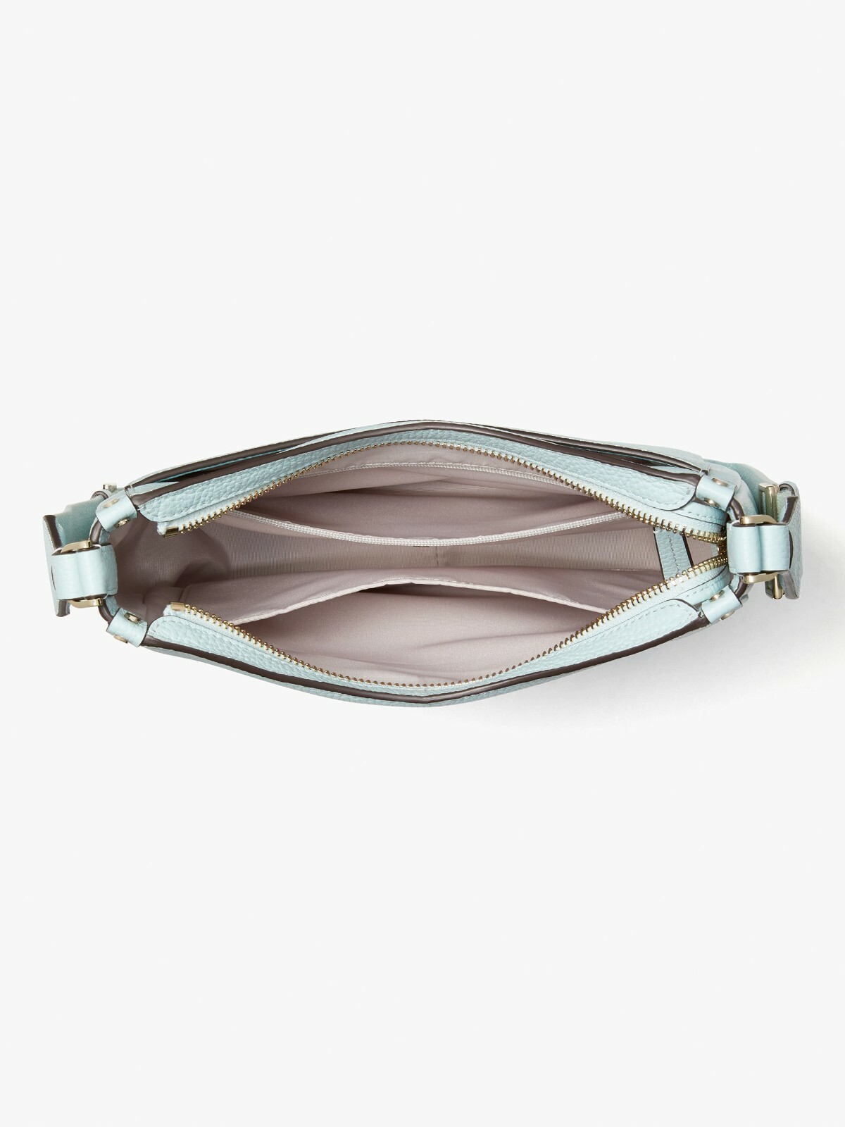 R Kate Spade Roulette Messenger in Blue Leather Crossbody PXR00329 NWT $228 FS