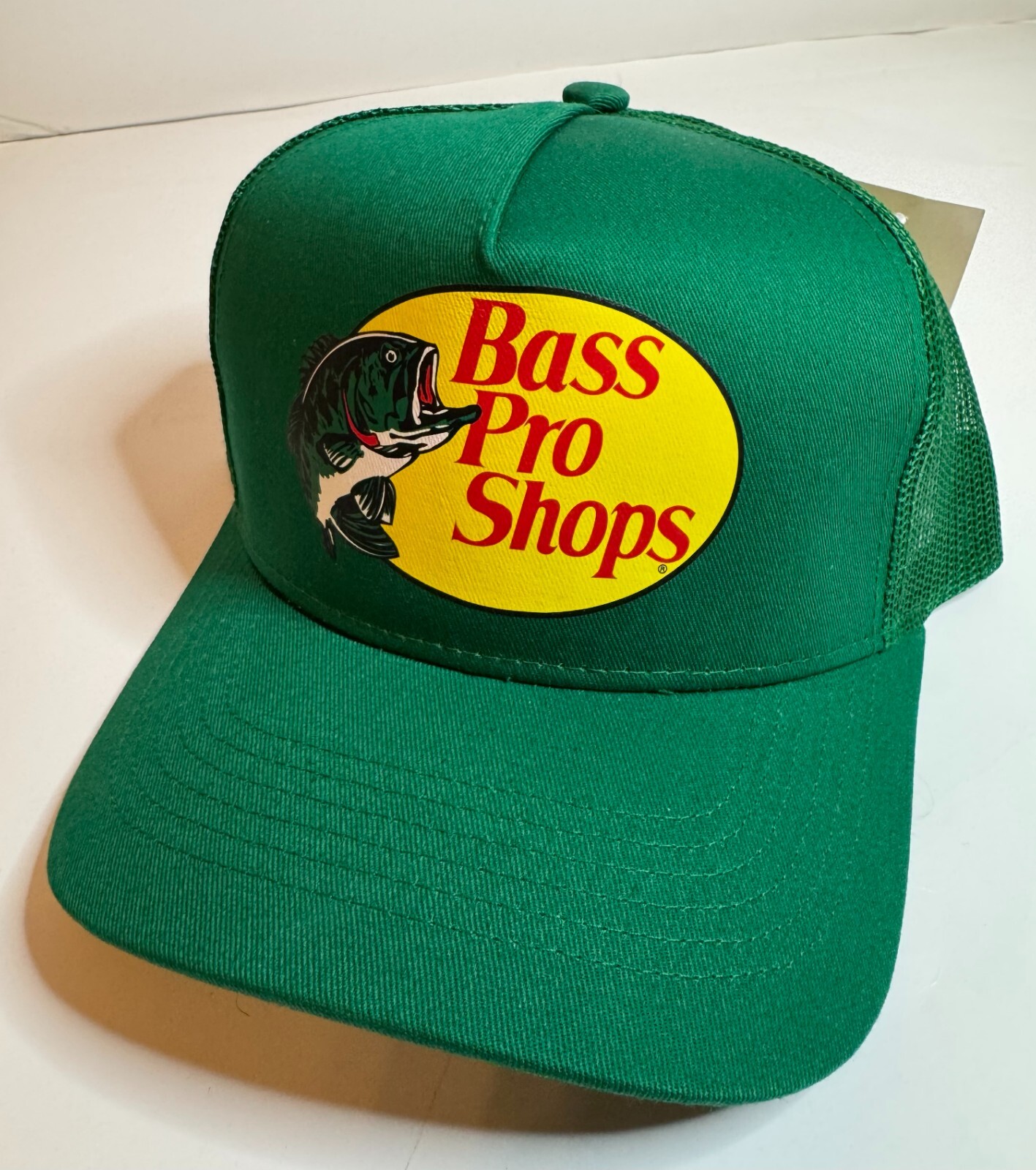 Bass Pro Shops Mesh Hat Cap Adjustable Snapback Trucker Fishing Baseball Outdoor