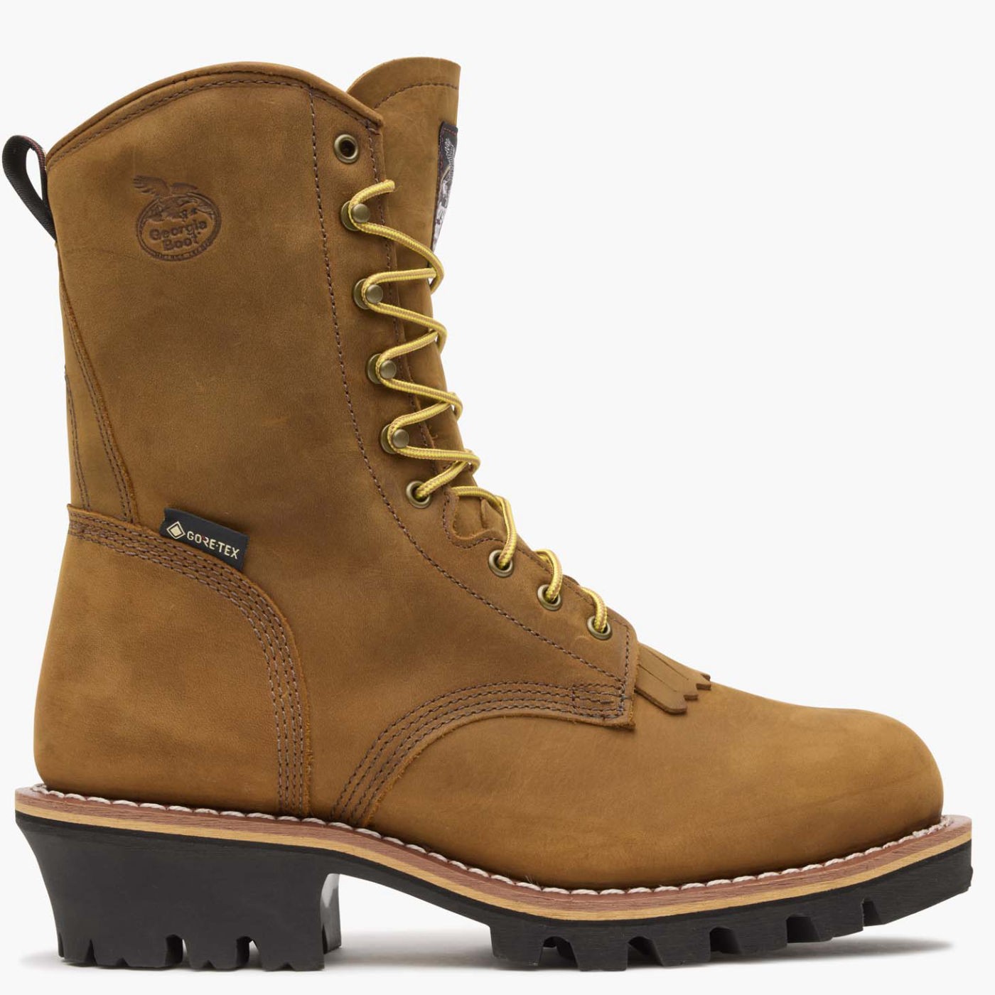 Georgia Boot G9382 Steel Toe Logger Boot, GORE-TEXÂ® Waterproof, 400G Insulated