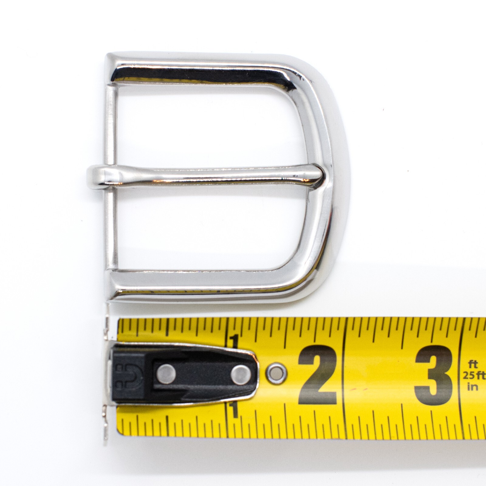 1.5″ (38mm) Stainless Steel Heavy Duty D-Shape Belt Buckle – Hypoallergenic
