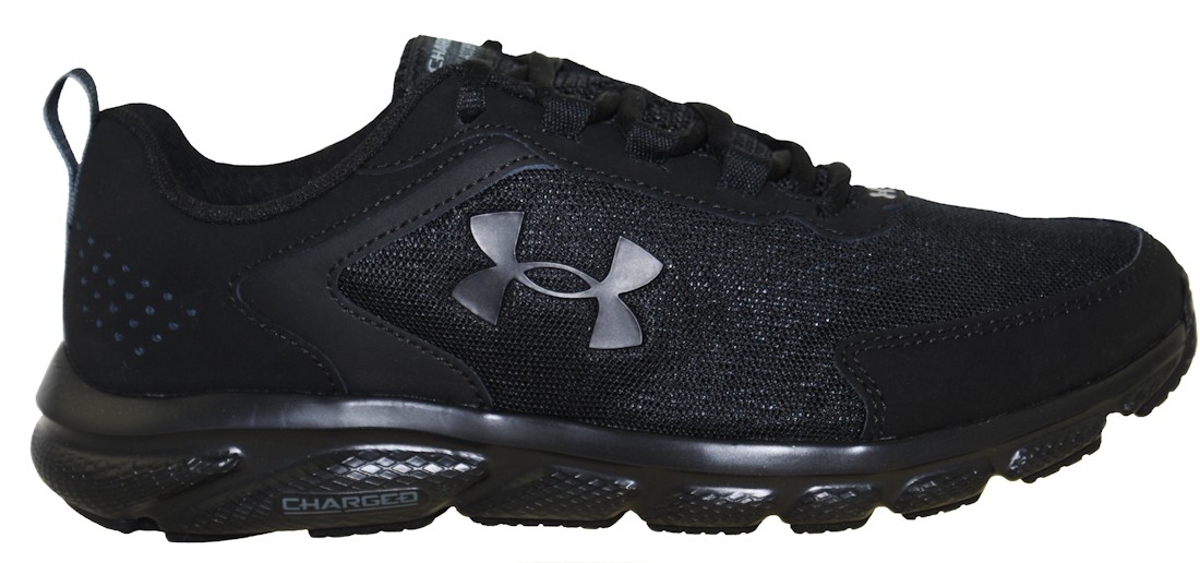 Under Armour Men’s Charged Assert 9 Running Shoe Black Black