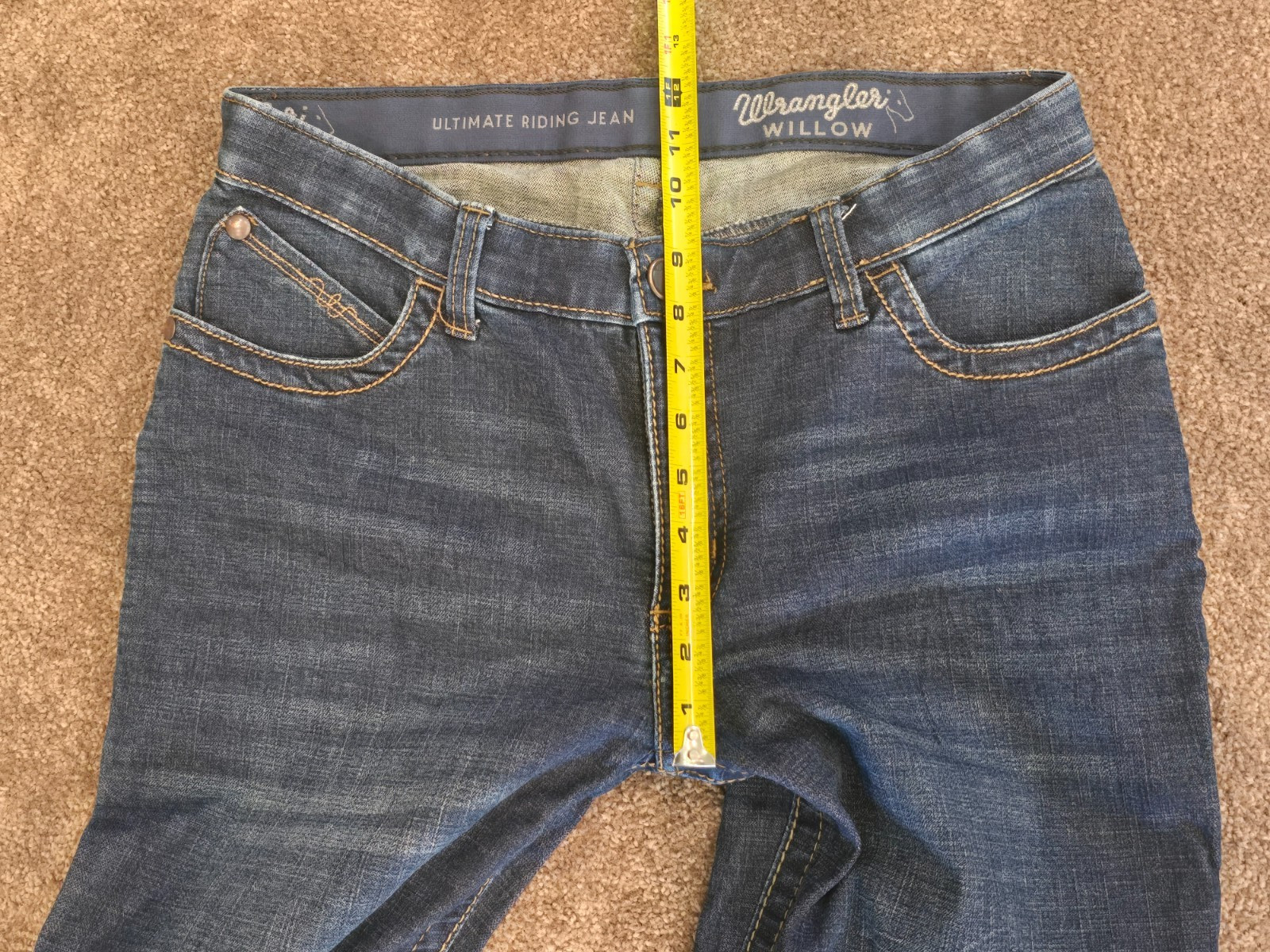 Wrangler Willow Jeans Women’s Size 11 x 36 Ultimate Riding Jean – Bootcut