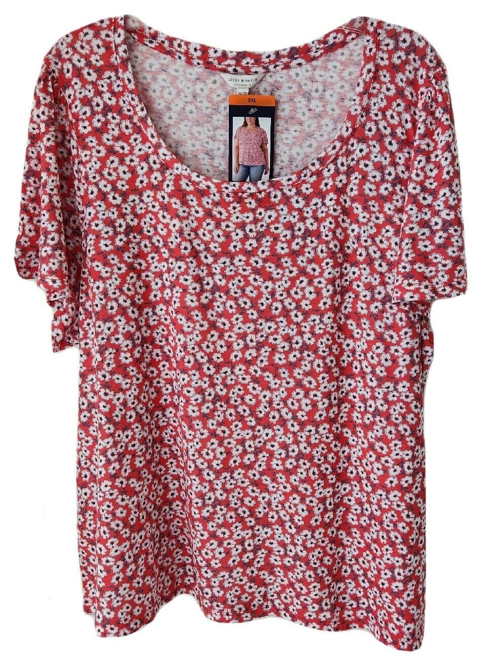 Lucky Brand Ladies’ Flutter Sleeve Top