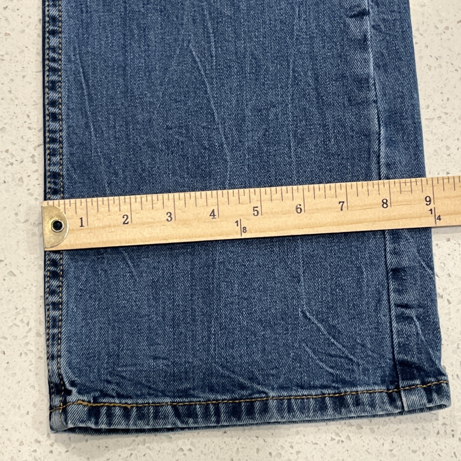 Levi’s 527 Slim Bootcut Jeans Mens 36/32 Blue Denim Workwear Casual Western