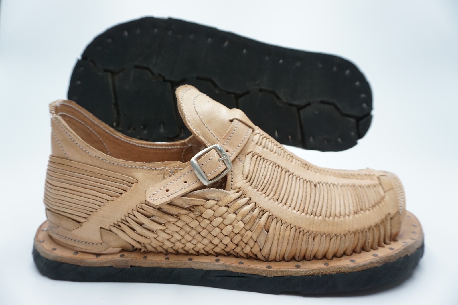 HUARACHES DOBLE PREMIUM RETRO SR ALFARO COLOR NATURAL RETRO ACME – MRM61