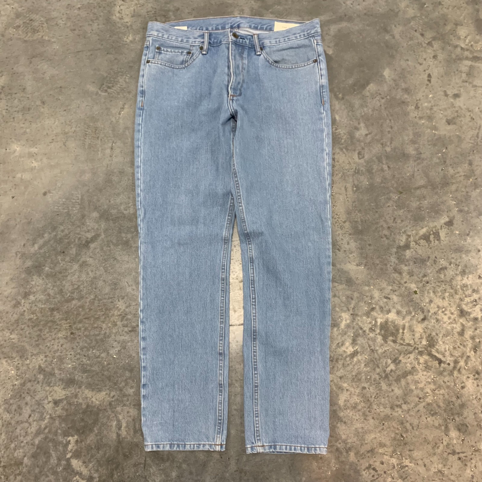 Rag & Bone Fit 2 Slim Jeans Mens 34×32 Blue Light Wash Denim Straight