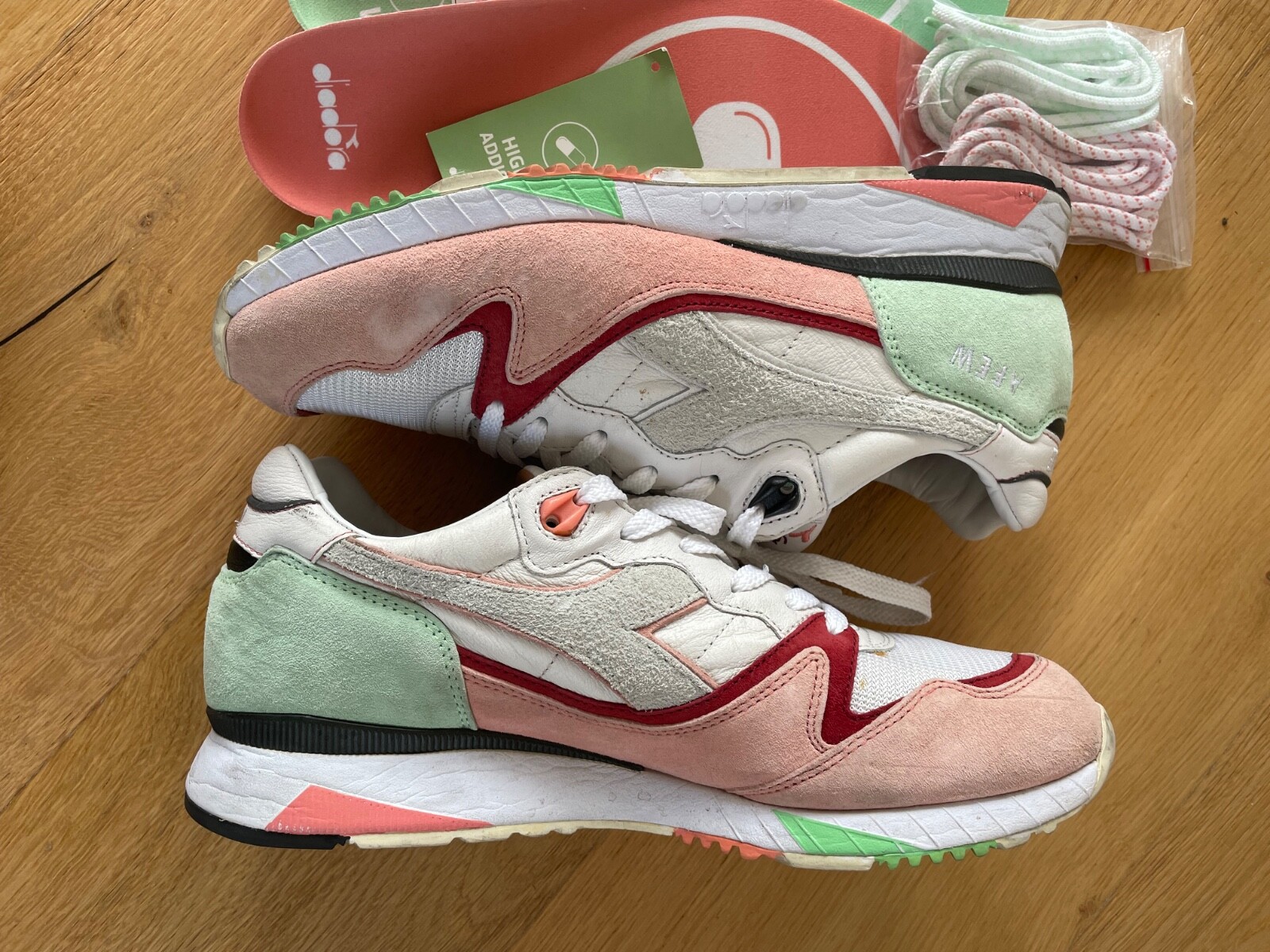 Diadora V7000 Afew Highly Addictive (Special Box) 501-171769 Size 44.5 Green