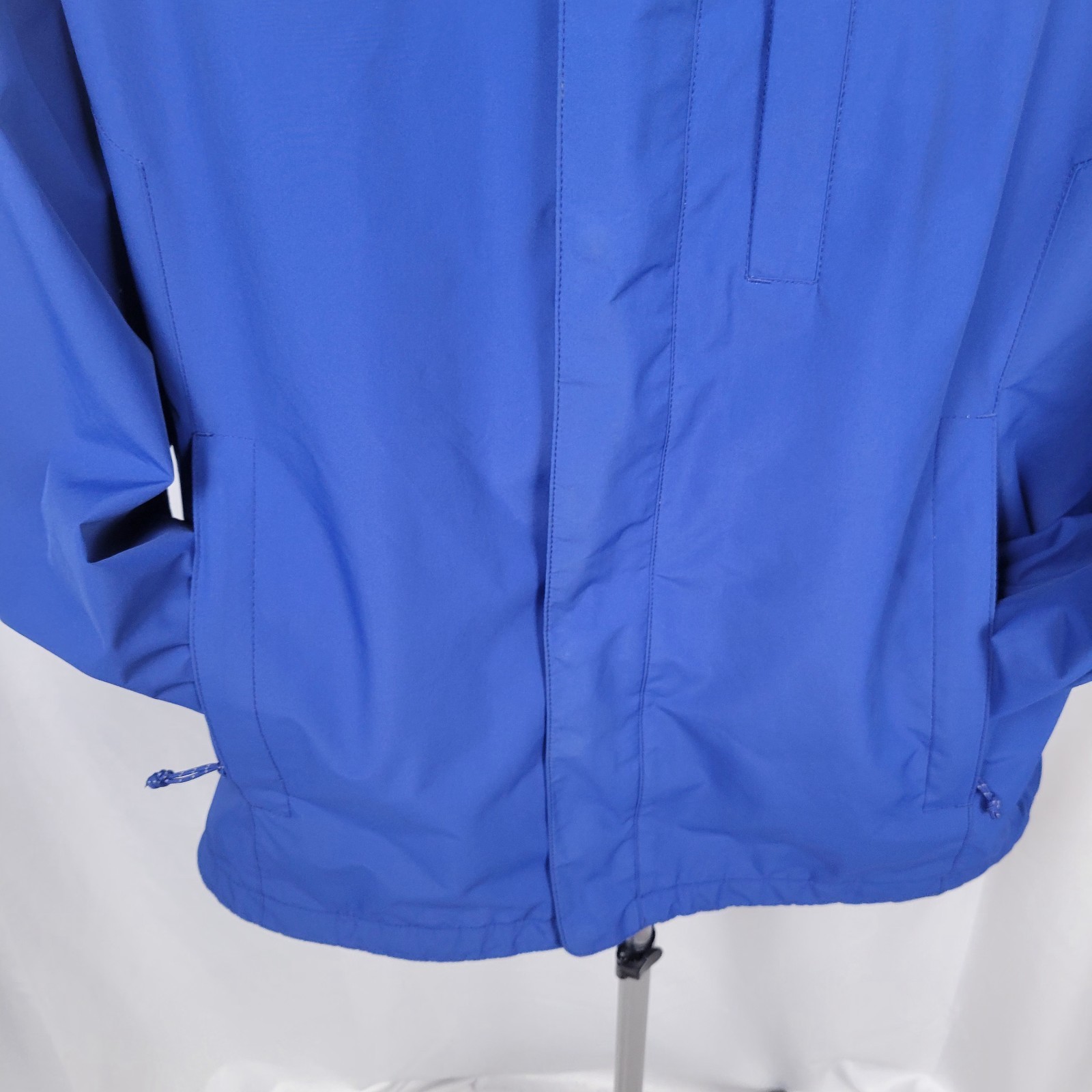 LL Bean LG Sweater Fleece 3 In 1 Jacket Navy Blue Large Regular Waterproof Shell