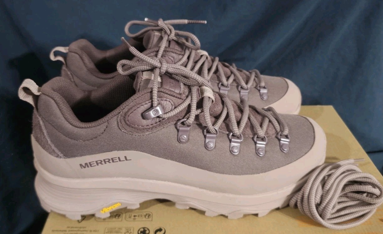 Merrell Ontario SP Lace SE Shoes Peppercorn Men Size 10 New No Box Top Defect