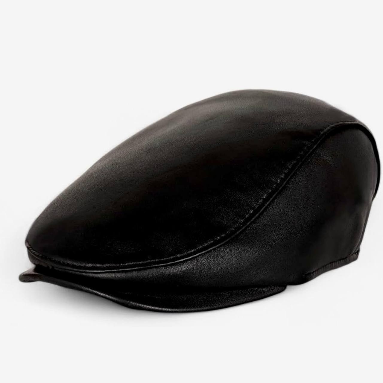 Men’s Gatsby Leather Flat Cap Newsboy Driving Hat Vintage Hat