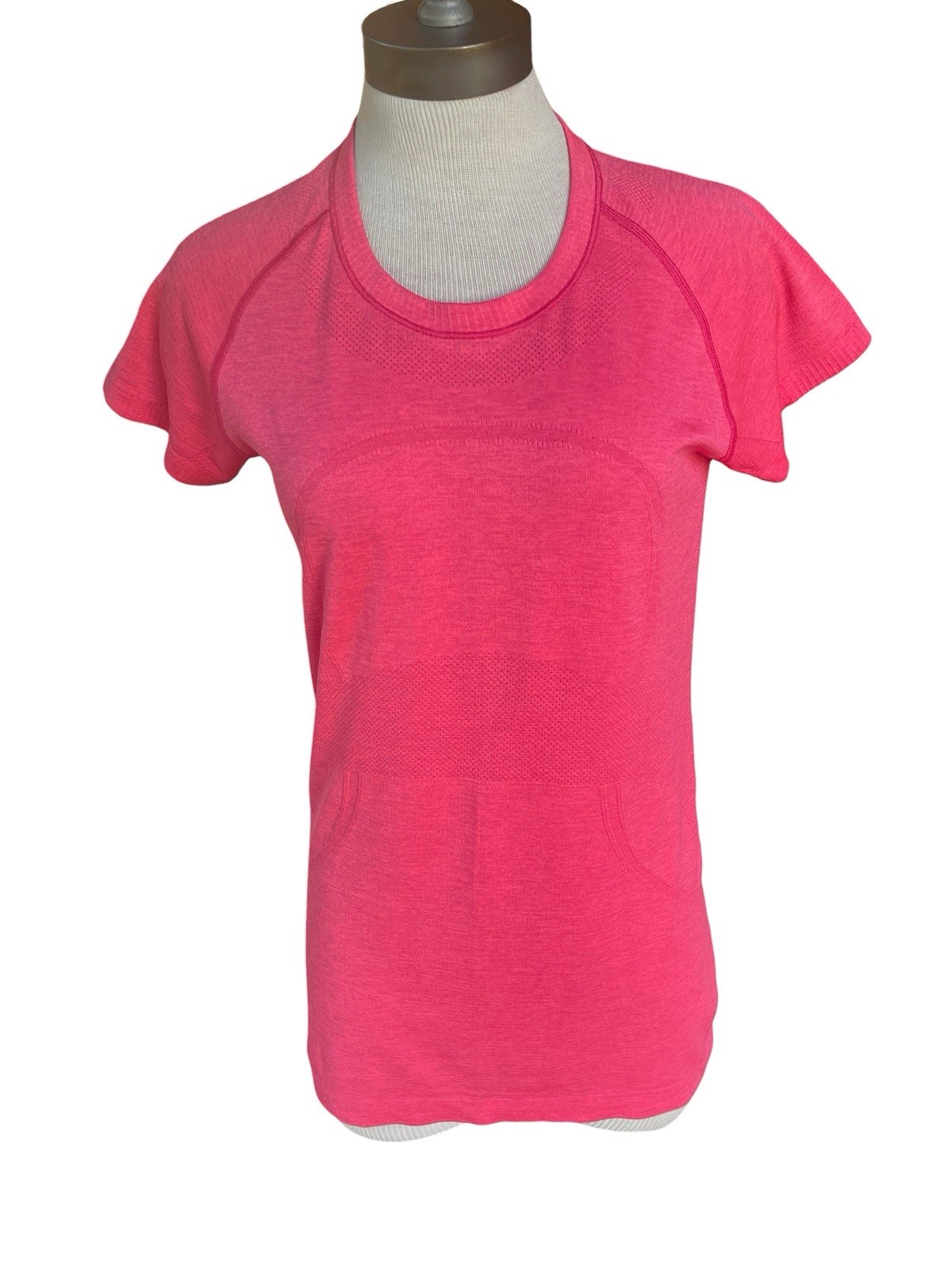 LULULEMON Swiftly Tech 2.0 Womens 10 Glaze Pink Short Sleeve Athleisure Shirt