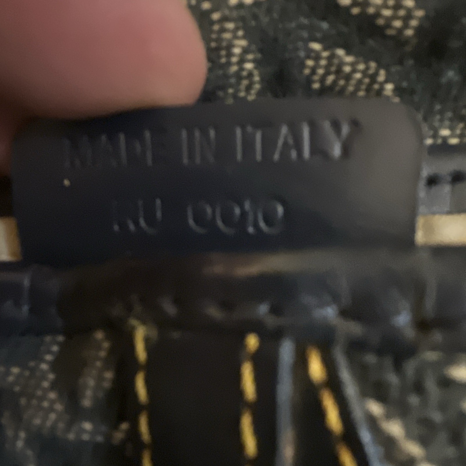 Dior Saddle Bag Small Blue/Beige Monogram, Gold Hardware, Flap, Strap