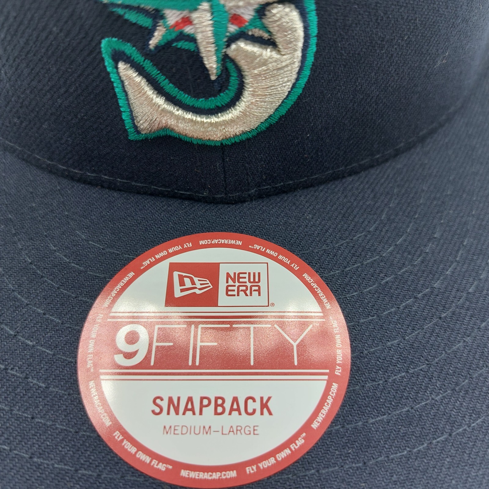 MLB Seattle Mariners 9FIFTY Adjustable New Era Snapback Hat Cap Blue M/L