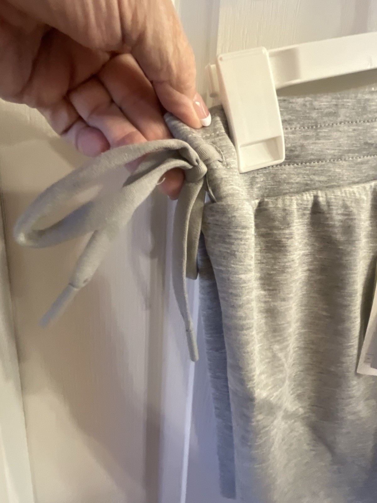 All in Motion Airy Sleek Women’s High Rise Heathered Gray Shorts S 3.5″
