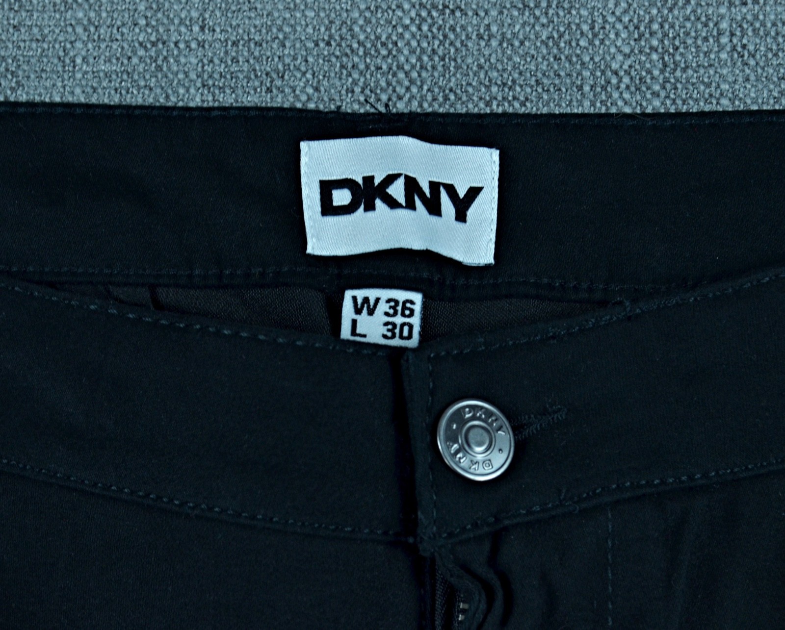 DKNY Pants Men’s 36×30 Black Stanton Slim Fit Ultimate Stretch Cargo Pants NWT
