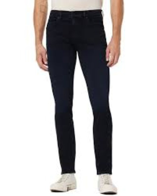 Hudson AXL Mens 31 x 33 Dark Denim Jeans Zip Fly Stretch EUC 8442 Modern