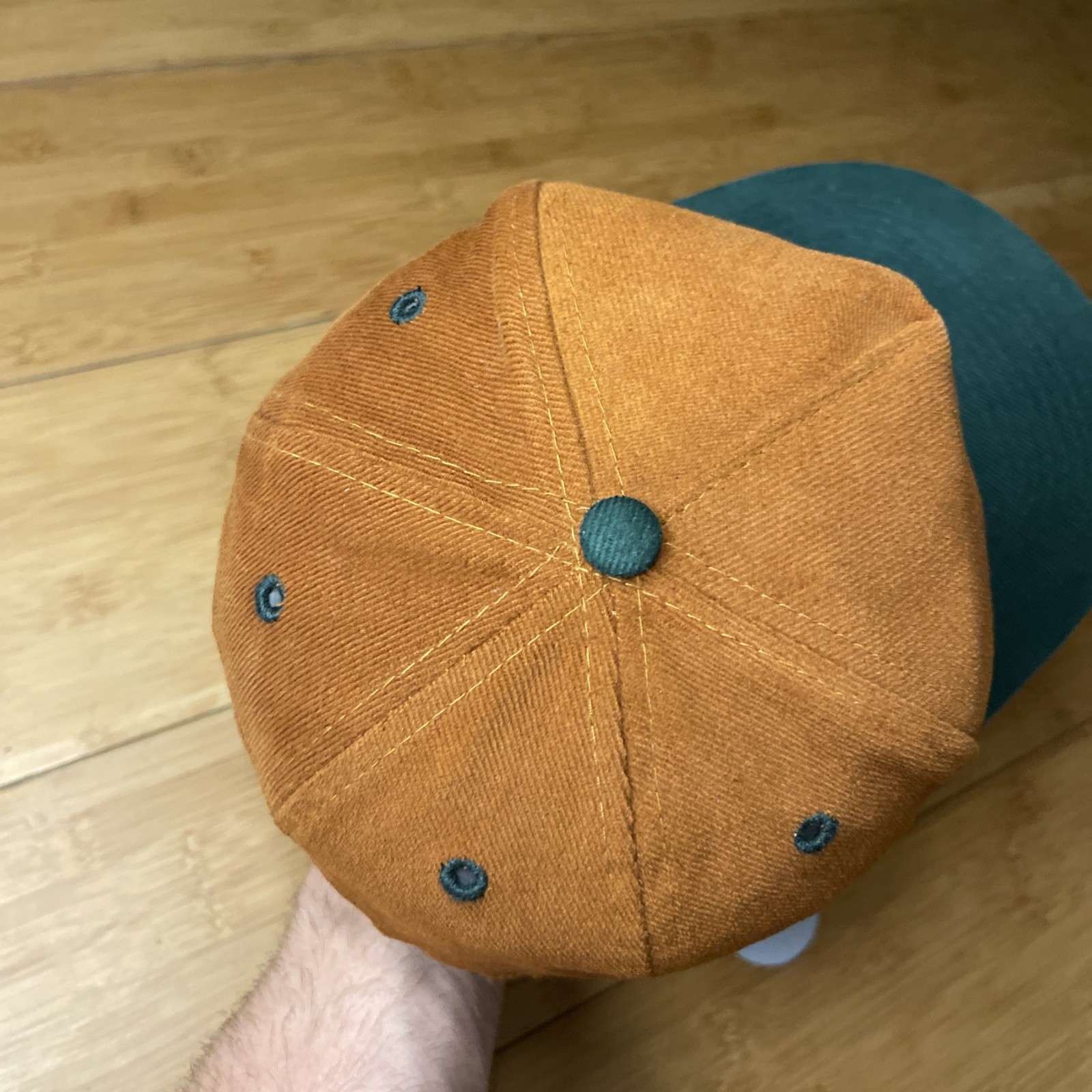 Fair Chase Outfitters Fall Brown Green Buck Deer A-Frame Strapback Hat Unisex