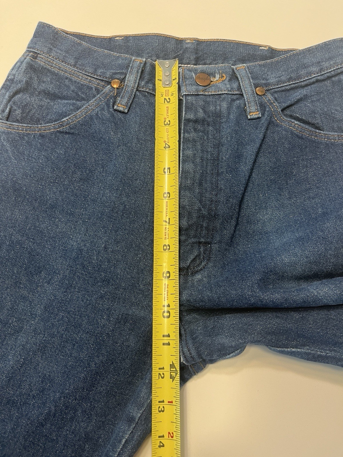 Vintage…Wrangler 14MWZG High Waisted Women’s Jeans…Sz 7 (26.5) X 32… Made in USA