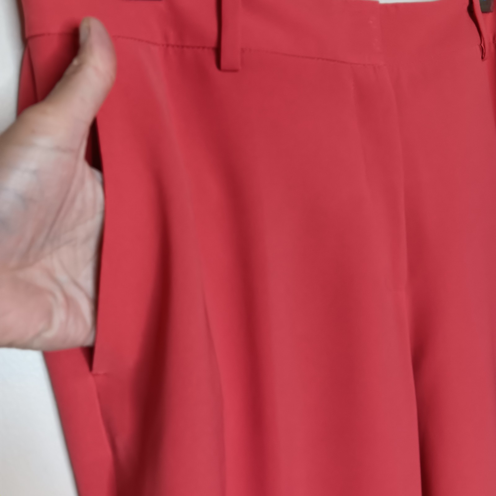 Lafayette 148 New York Suit Set Blazer 10 Pants 8 Coral 2 Piece Career Luxury