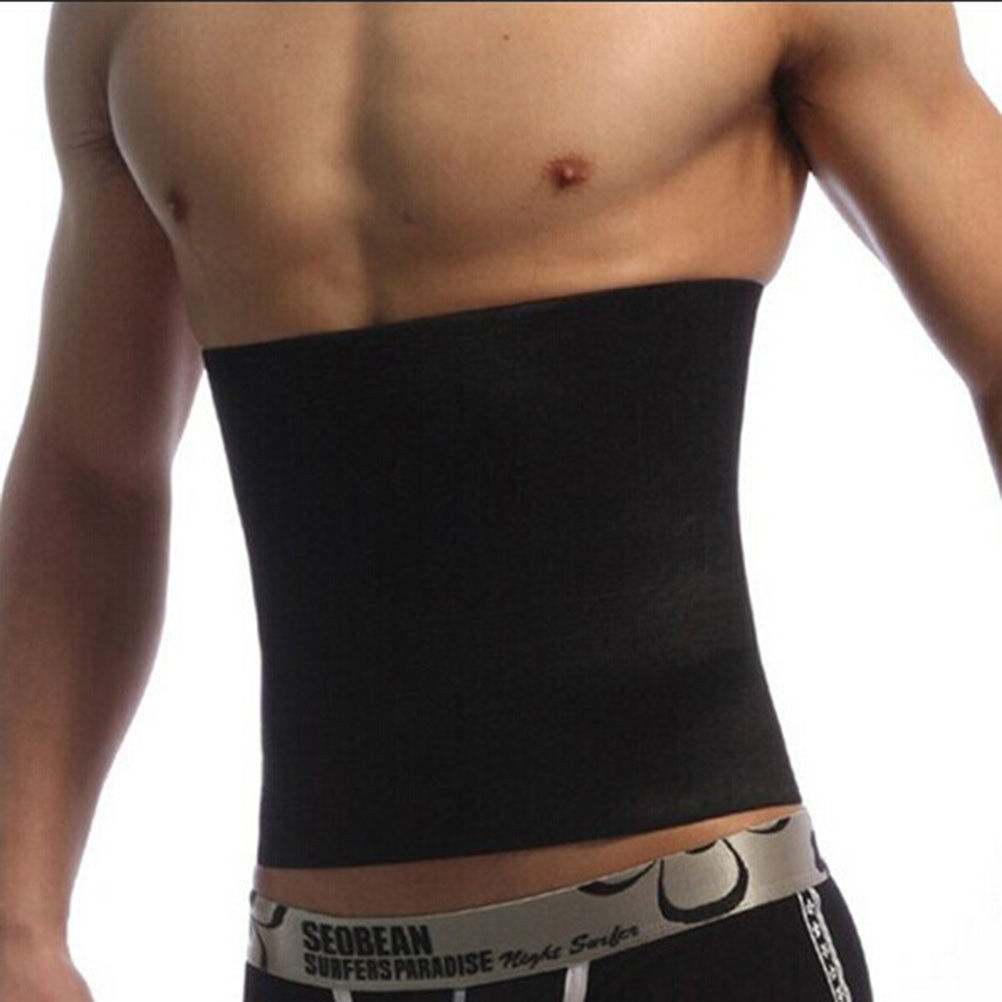 Men Tummy Tuck Belt Body Shaper Abdomen Girdle Slimming Waist Trainer Trimmer US