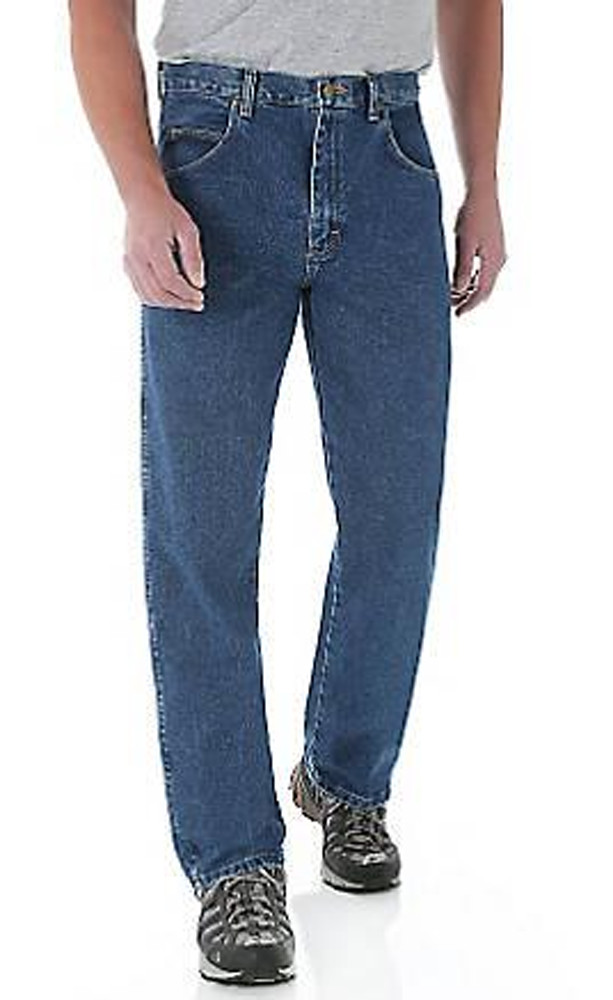 Wrangler Rugged Wear Value Relaxed-Fit Antique Indigo Mens Jeans – 35001AI
